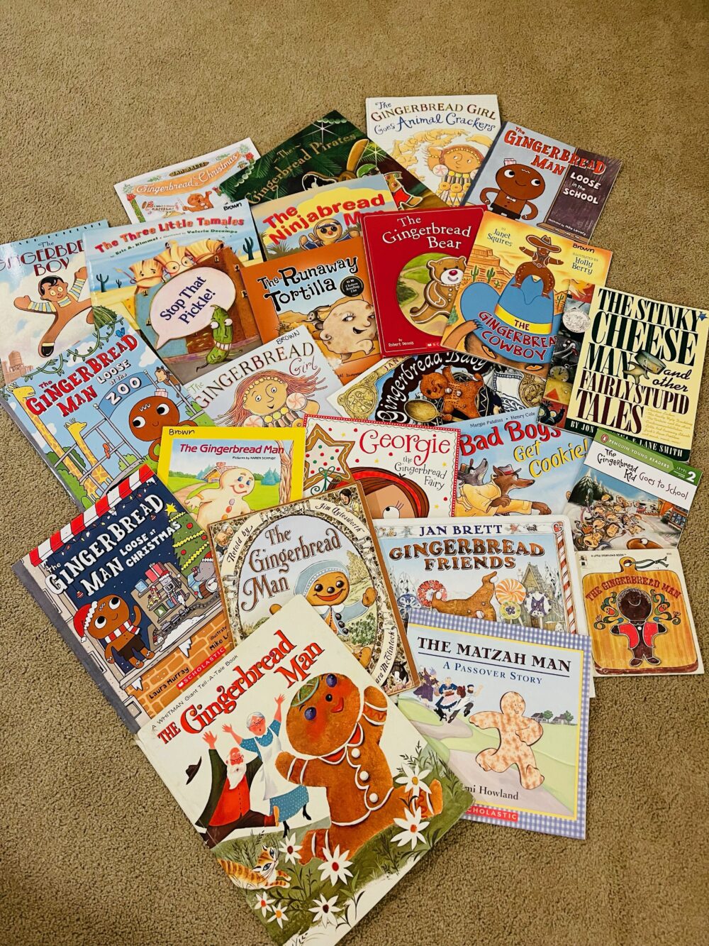 gingerbread man books