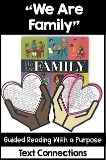 We Are Family Guided Reading with a Purpose