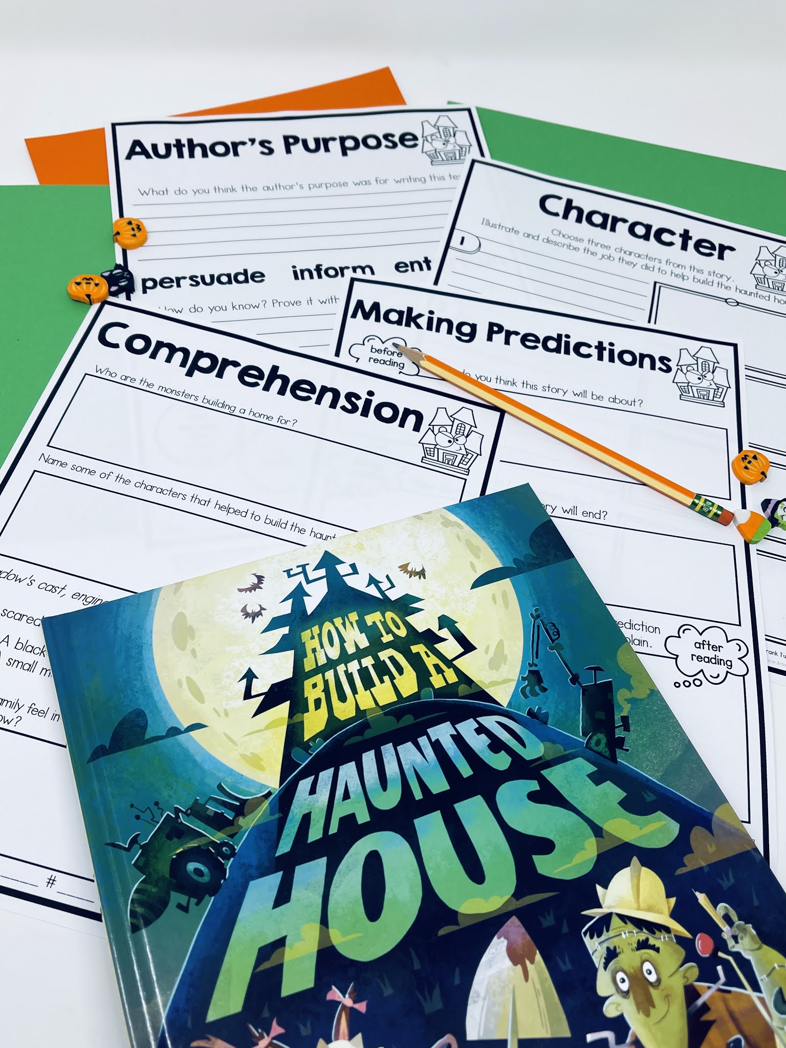 Halloween STEM activities and guided reading