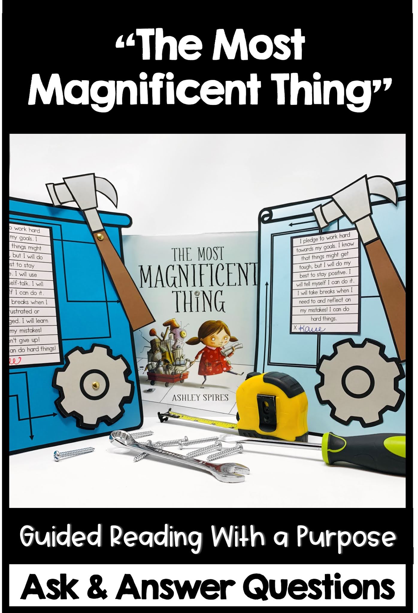 The Most Magnificent Thing guided reading growth mindset for kids