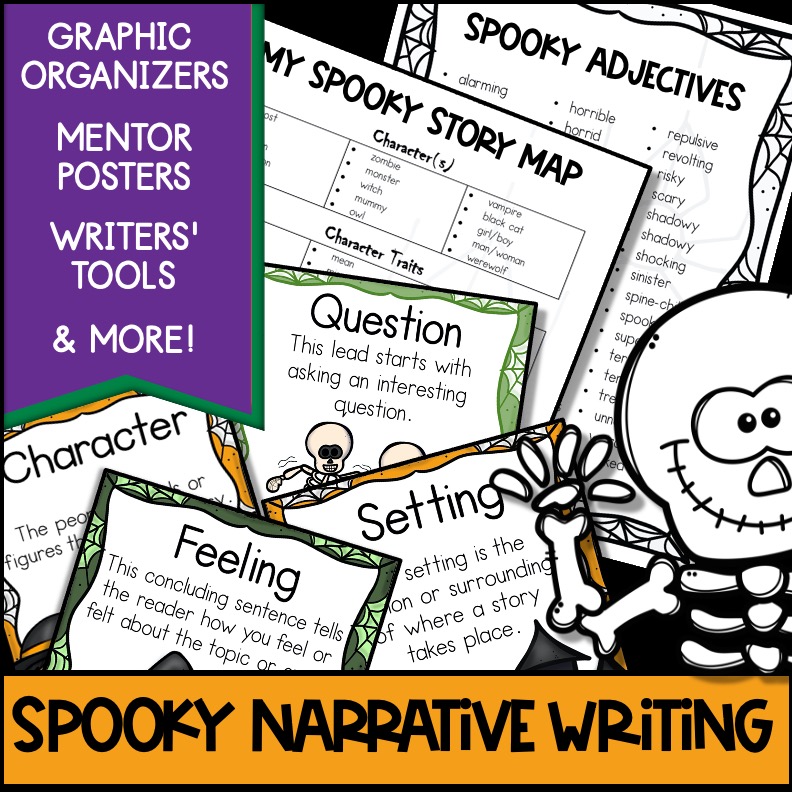 Spooky Halloween Narrative Writing