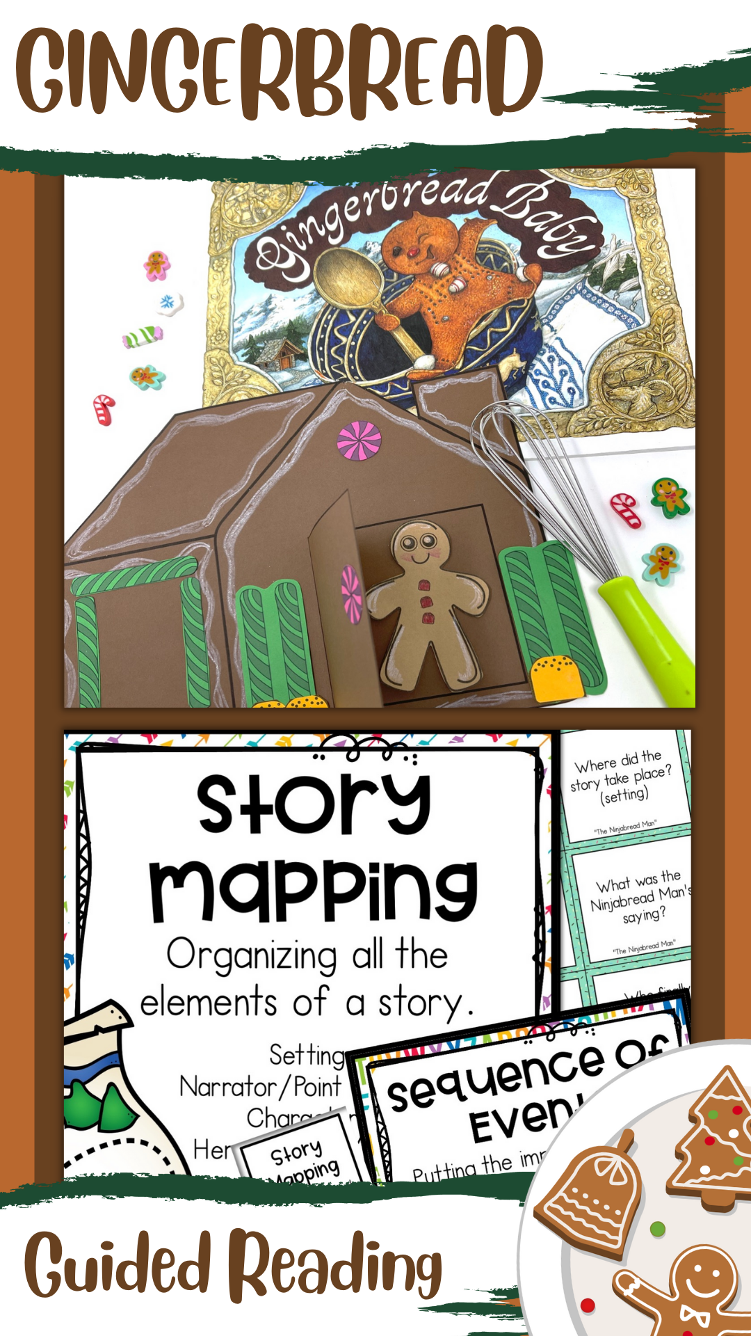 Gingerbread Baby guided reading activity