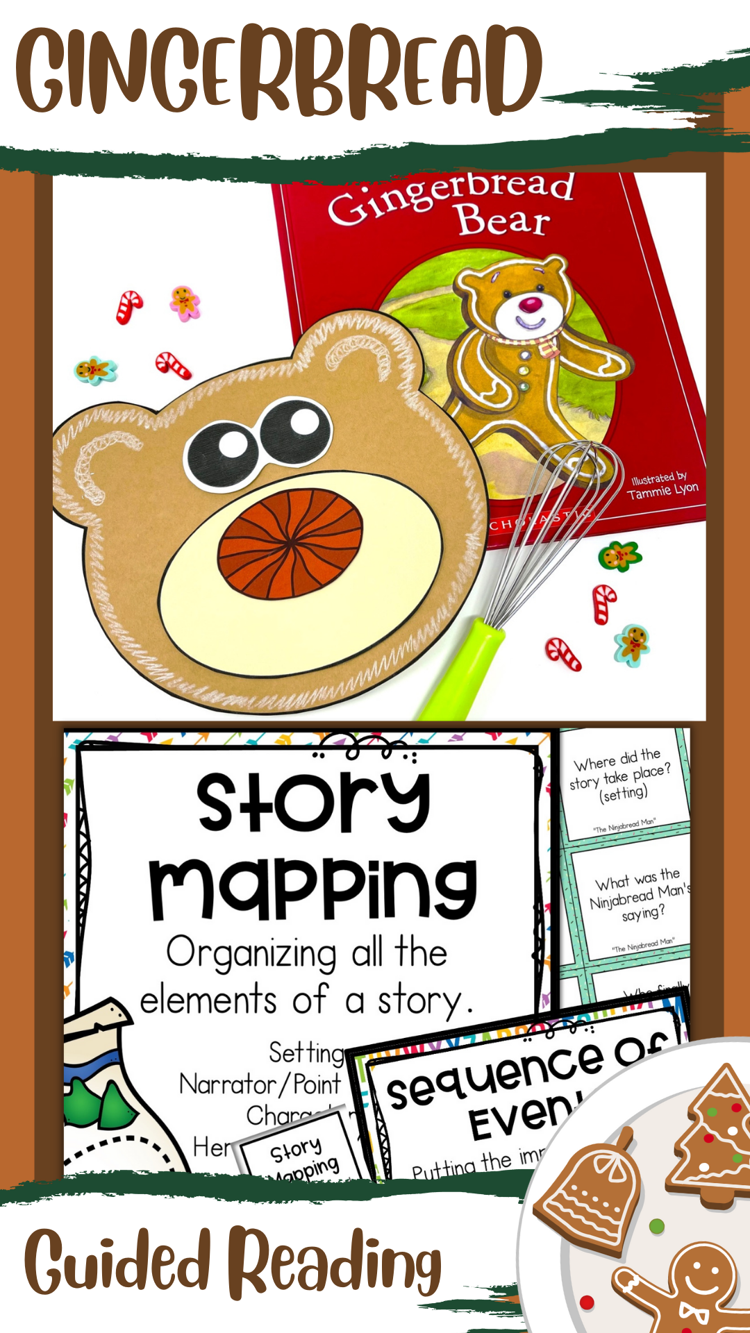 Gingerbread Bear guided reading activity