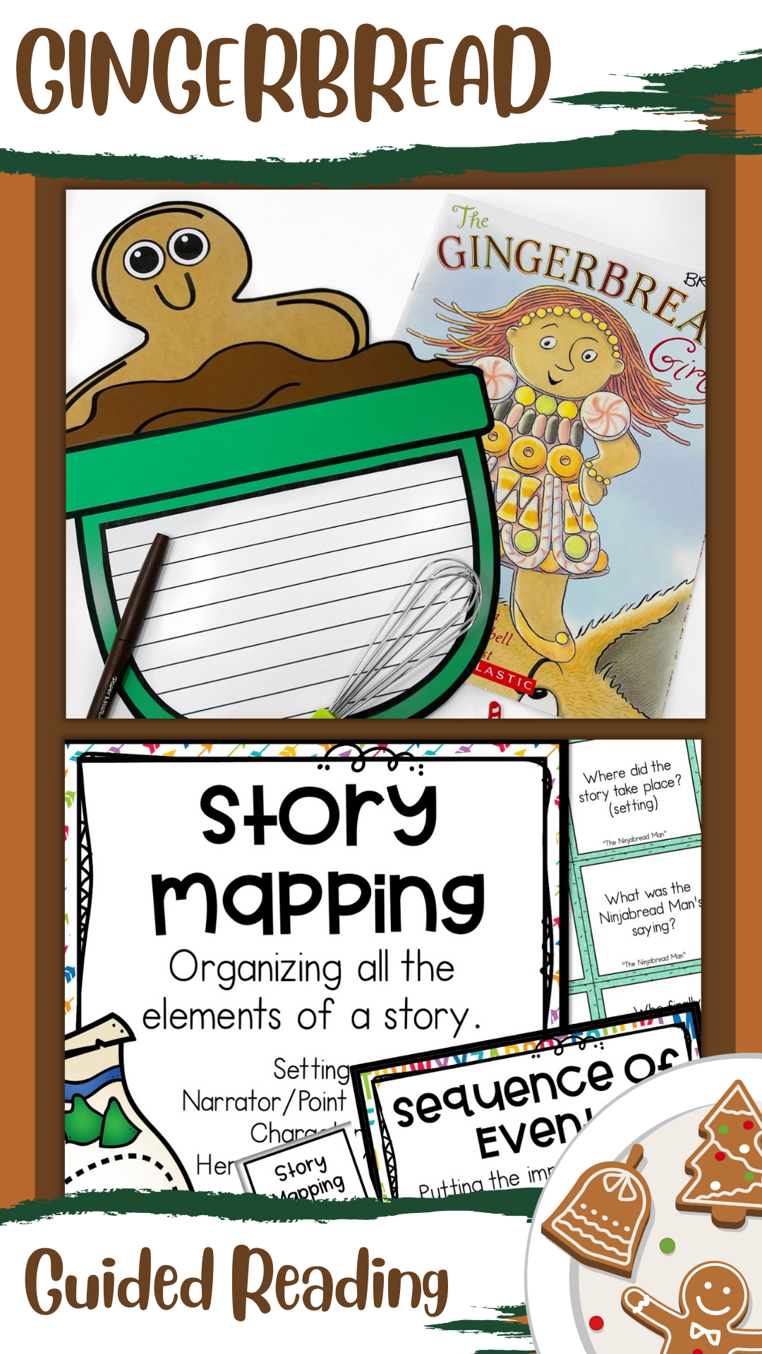 Gingerbread Girl guided reading activity