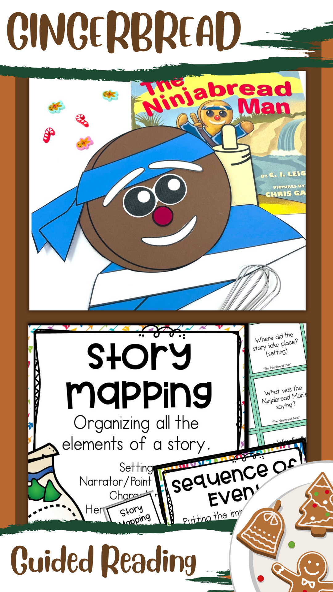 Ninjabread Man guided reading activity