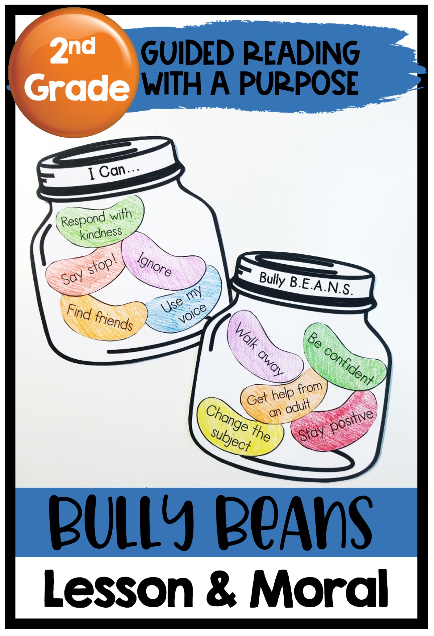 Bully Beans Guided Reading for Anti-Bullying