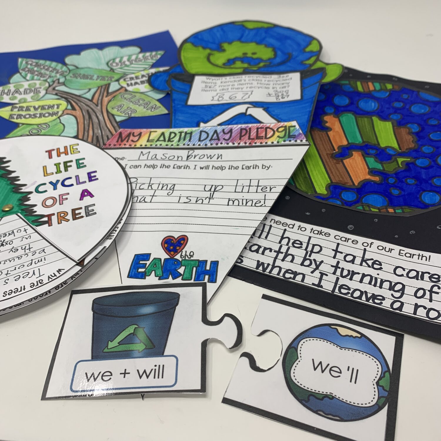 Earth Day crafts and activities