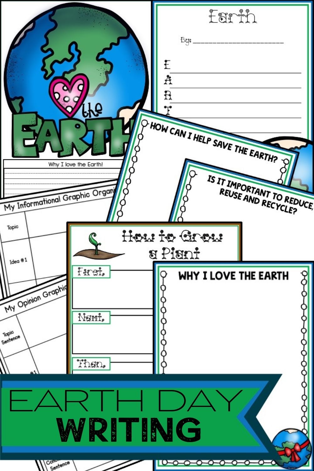 Earth Day writing activities