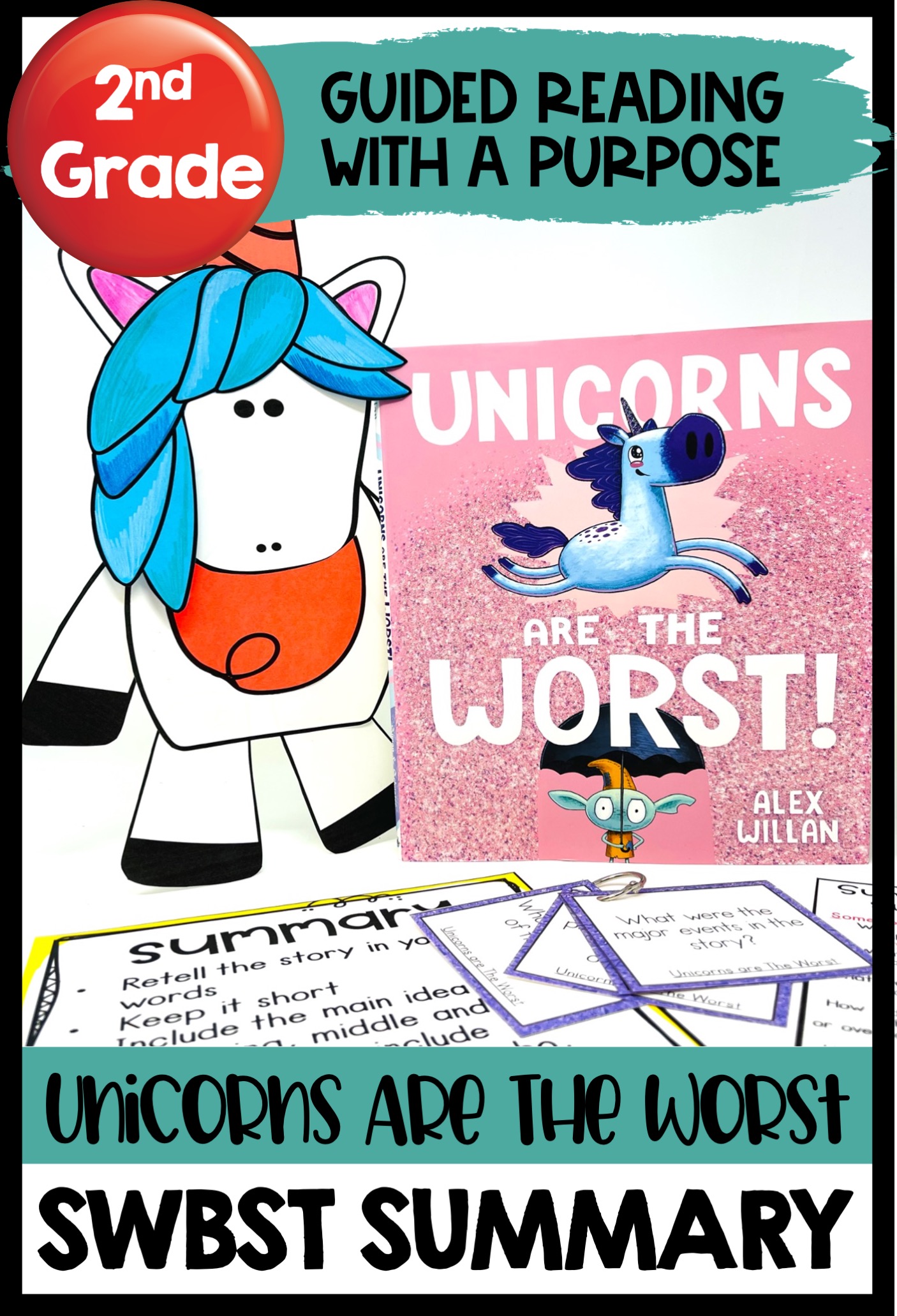 Unicorns are the Worst resources for how to teach summarizing