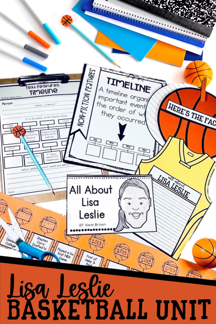 Lisa Leslie nonfiction basketball reading unit