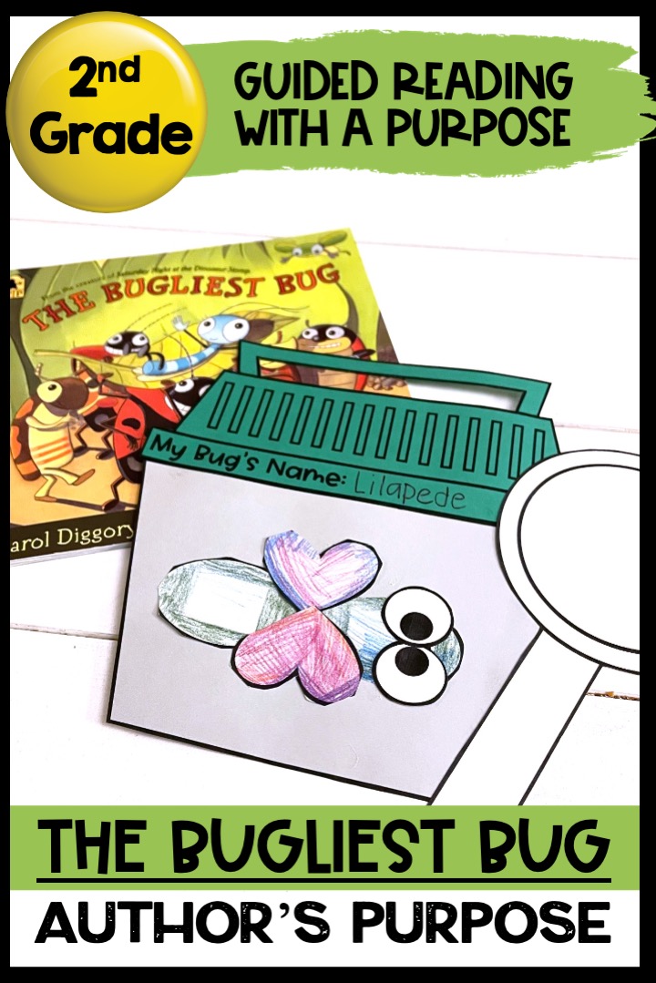 The Bugliest Bug insects reading comprehension activity