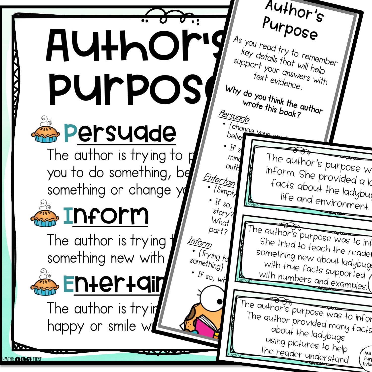 author's purpose activity resources