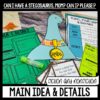 Dinosaur Reading Comprehension - Having Fun First