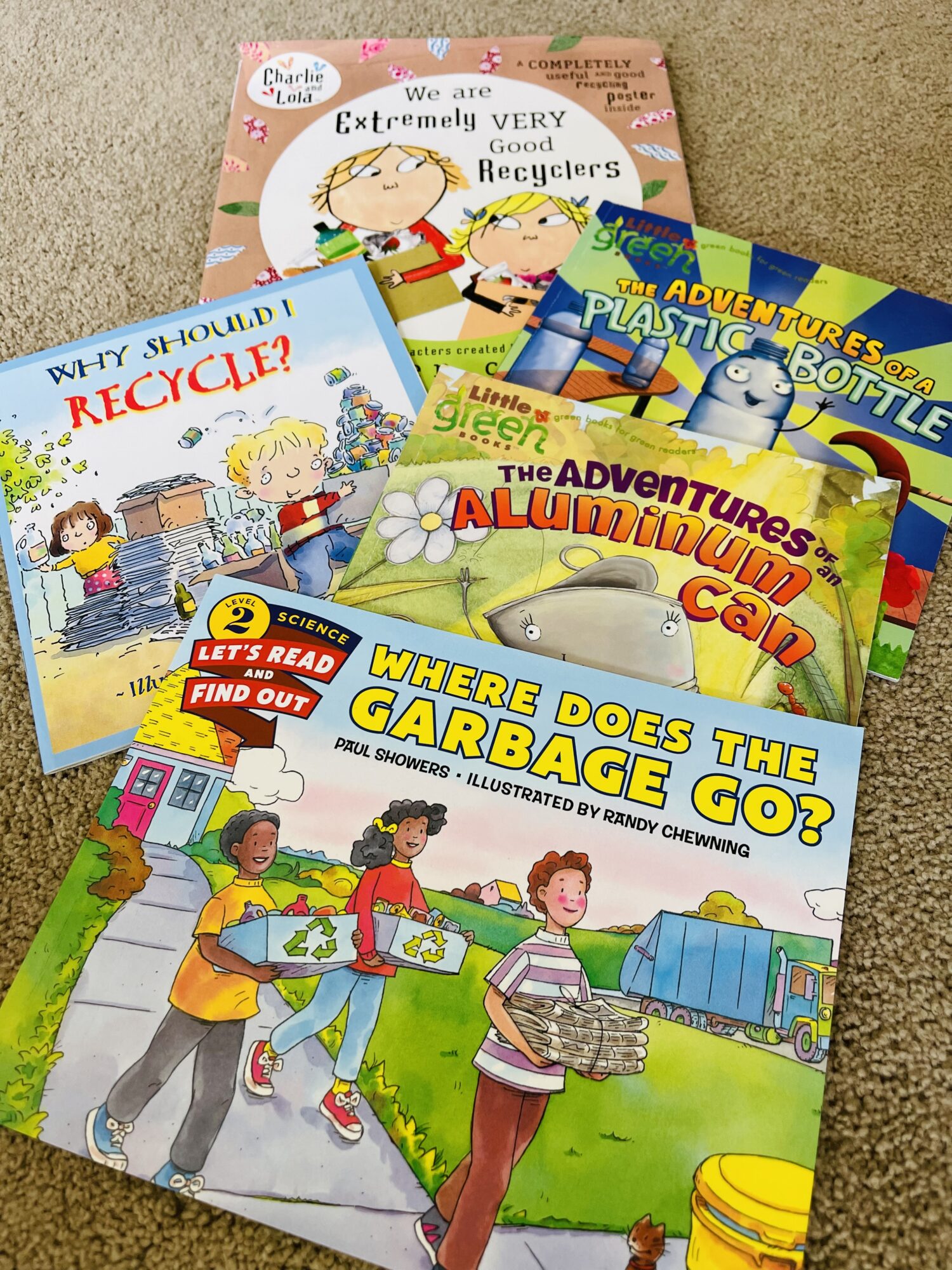 5 text to world connections books about recycling