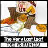 The Very Last Leaf activities