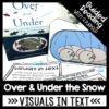 Over and Under the Snow Activities for Reading Comprehension