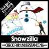 Snowzilla activities for reading