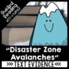 Avalanche Reading Comprehension Unit