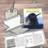 narwhal reading passage and craft
