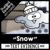 Snow reading comprehension unit