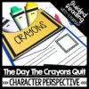 The Day The Crayons Quit Activities for Reading Comprehension