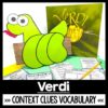 Verdi book activities unit