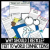 Why Should I Recycle book activities