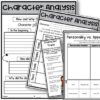 character traits worksheets