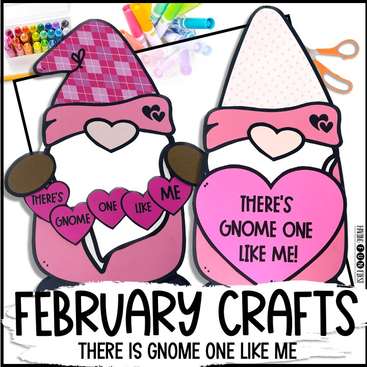 gnome valentine craft