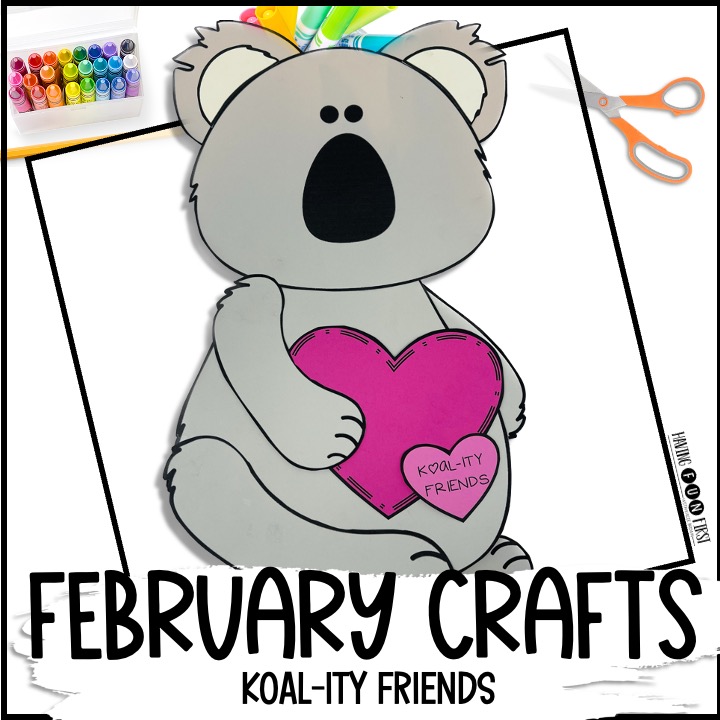 koala valentine craft