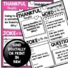November printable morning messages 2nd 3rd grade