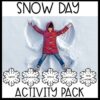 Snow STEM and more snow day activities