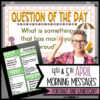 April Morning Messages 4th and 5th Grade