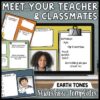 Meet the Teacher Slideshow - Earth Tones