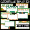 editable daily slides for March