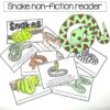 printable book about snakes