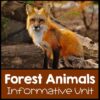 Nonfiction Forest Animals Unit