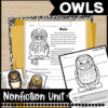 Nonfiction Owl Unit Study