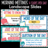 Free Morning Meeting Slides for Back to School - Image 3