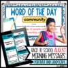Free Morning Meeting Slides